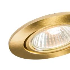 Smart inbouwspot goud kantelbaar incl. Wifi GU10 - Cisco