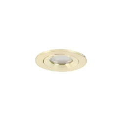 Smart inbouwspot goud rond IP44 incl. Wifi GU10 - Xena