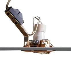 Smart inbouwspot koper kantelbaar incl. Wifi GU10 - Edu