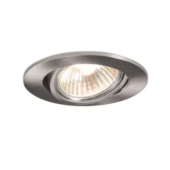 Smart inbouwspot staal kantelbaar incl. Wifi GU10 - Cisco