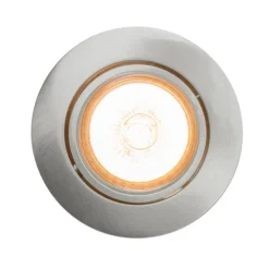 Smart inbouwspot staal kantelbaar incl. Wifi GU10 - Cisco