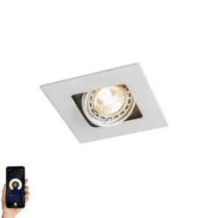 Smart inbouwspot wit incl. WiFi GU10 kantelbaar - Artemis