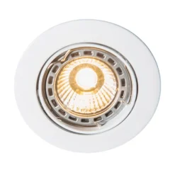 Smart inbouwspot wit kantelbaar incl. Wifi GU10 - Edu