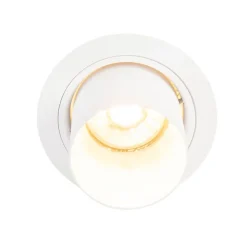 Smart inbouwspot wit kantelbaar incl. wifi GU10 - Installa