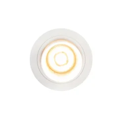 Smart inbouwspot wit kantelbaar incl. wifi GU10 - Installa