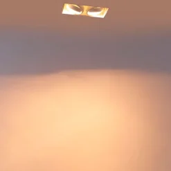 Smart inbouwspot wit trimless incl. 2 WiFi GU10 - Oneon 2