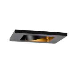 Smart inbouwspot zwart incl. WiFi GU10 verstelbaar - Qure