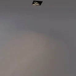 Smart inbouwspot zwart incl. Wifi GU10 trimless - Oneon 1