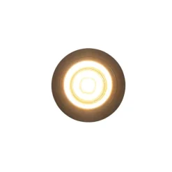 Smart inbouwspot zwart kantelbaar incl. wifi GU10 - Installa