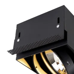 Smart Inbouwspot zwart Trimless 2-lichts incl. 2 Wifi GU10 111mm- Oneon