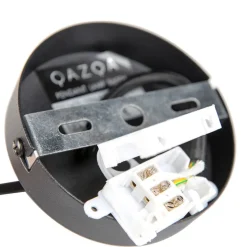 Smart industriële hanglamp zwart incl. 4 WiFi A60 - Cage Wire