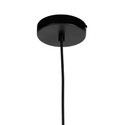 Smart industriële hanglamp zwart incl. 6 WiFi ST64 - Sydney