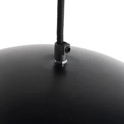 Smart industriële hanglamp zwart met goud 50 cm incl. Wifi G125 - Magna Eco