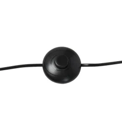 Smart industriële tripod vloerlamp hout met grijs incl. wifi A60 - Laos