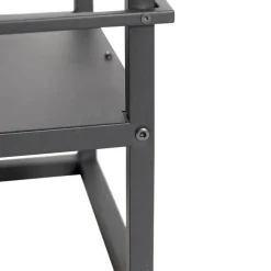 Smart industriële vloerlamp zwart incl. Wifi G95 - Cage Rack