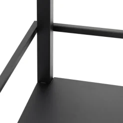 Smart industriële vloerlamp zwart incl. Wifi G95 - Cage Rack