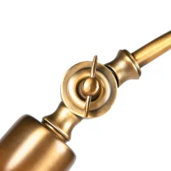 Smart klassieke vloerlamp brons met wit incl. Wifi A60 - Ashley