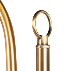 Smart klassieke vloerlamp brons met wit incl. Wifi A60 - Ashley