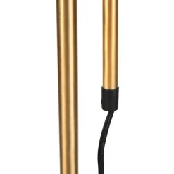 Smart klassieke vloerlamp brons met wit incl. Wifi A60 - Ashley