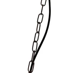 Smart kroonluchter roestbruin 8-lichts incl. Wifi B35 - Giuseppe