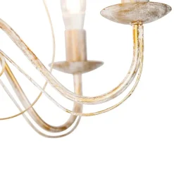 Smart kroonluchter wit 5-lichts incl. Wifi B35 - Giuseppe