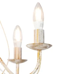 Smart kroonluchter wit 5-lichts incl. Wifi B35 - Giuseppe