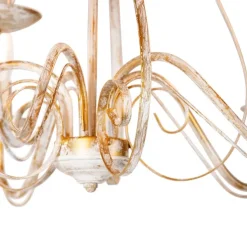 Smart kroonluchter wit 5-lichts incl. Wifi B35 - Giuseppe