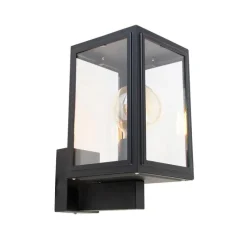 Smart landelijke wandlamp zwart incl. Wifi G95 - Sutton Up