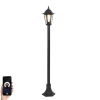 Smart lantaarn zwart 122 cm incl. Wifi ST64 - New Haven