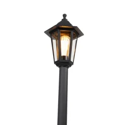 Smart lantaarn zwart 122 cm incl. Wifi ST64 - New Haven