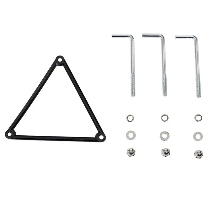 Smart lantaarn zwart 3-lichts IP44 incl. Wifi ST64 - Capital