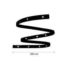 Smart LED strip RGBW en dimbaar in kelvin 2 m incl. driver