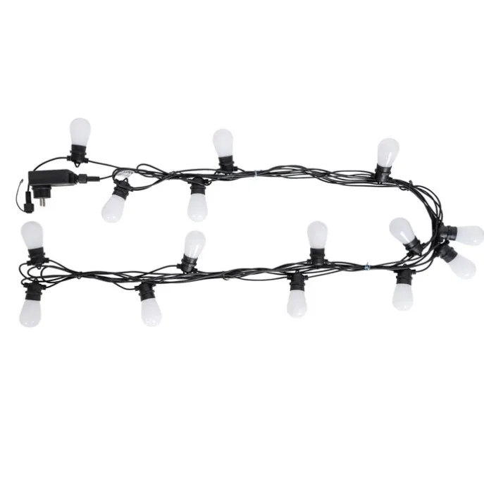 Smart lichtsnoer LED 15 meter 15-lichts opaal RGBW IP44 - Chill