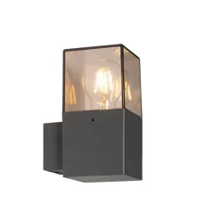 Smart moderne buiten wandlamp antraciet IP44 incl. Wifi P45 - Denmark