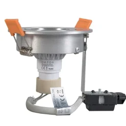 Smart moderne inbouwspot staal incl. Wifi GU10 lichtbron - Rondoo