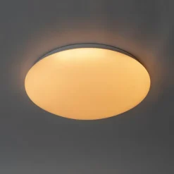 Smart moderne plafondlamp wit 38 cm incl. LED en RGB - Iene