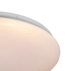 Smart moderne plafondlamp wit 38 cm incl. LED en RGB - Iene