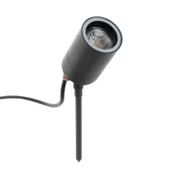 Smart moderne prikspot antraciet IP44 incl. wifi GU10 - Solo