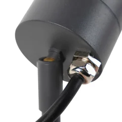 Smart moderne prikspot antraciet IP44 incl. wifi GU10 - Solo