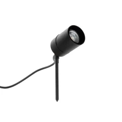 Smart moderne prikspot zwart IP44 incl. wifi GU10 - Solo