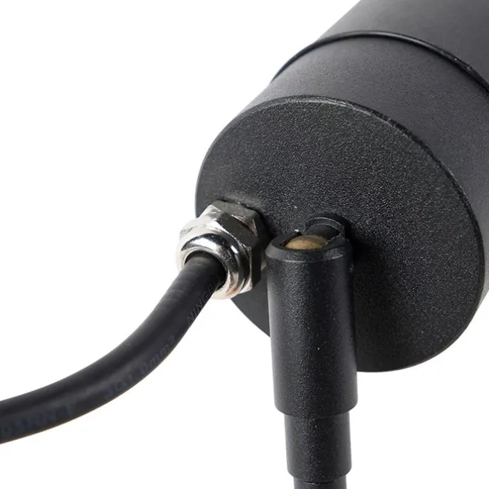 Smart moderne prikspot zwart IP44 incl. wifi GU10 - Solo