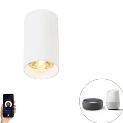 Smart moderne spot wit incl. WiFi GU10 lichtbron - Tuba