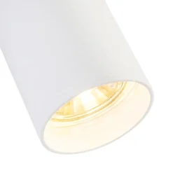 Smart moderne spot wit incl. WiFi GU10 lichtbron - Tuba