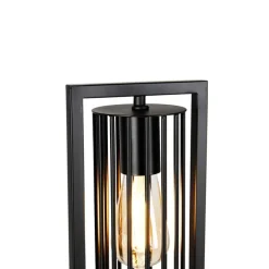 Smart moderne vloerlamp zwart incl. Wifi ST64 - Balenco Wazo