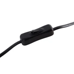 Smart notarislamp brons met amber glas incl. Wifi A60 - Banker