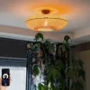 Smart plafondlamp bamboe 50 cm incl. Wifi G95 - Ostrava