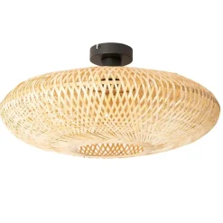 Smart plafondlamp bamboe 50 cm incl. Wifi G95 - Ostrava