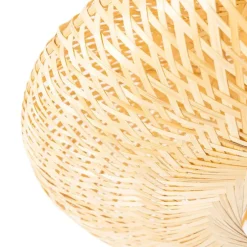 Smart plafondlamp bamboe 50 cm incl. Wifi G95 - Ostrava