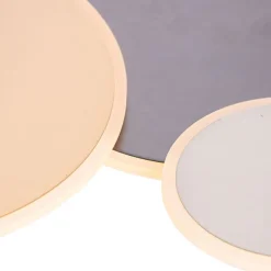 Smart plafondlamp messing, staal en grijs incl. LED - Stan