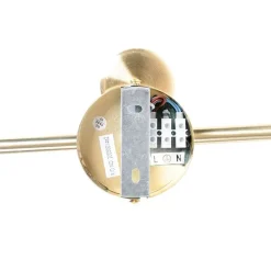 Smart plafondlamp messing verstelbaar incl. 3 Wifi GU10 - Jeana